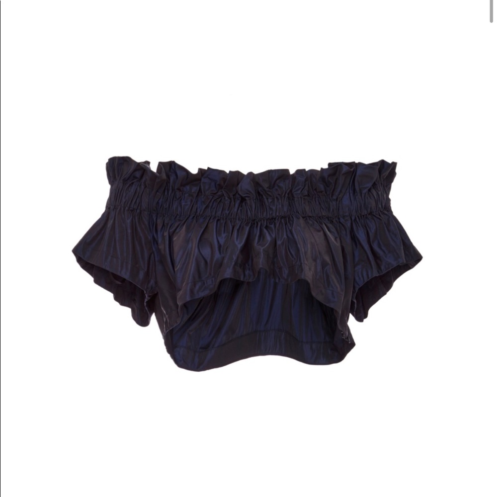 Alice McCall walk in the sky crop top